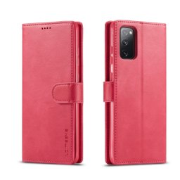 IMEEKE Wallet tok Samsung Galaxy M52 5G rózsaszín