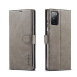 IMEEKE Wallet tok Samsung Galaxy M52 5G szürke