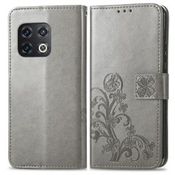 ART Wallet tok OnePlus 10 Pro 5G FLOWERS szürke