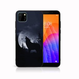 PROTEMIO MY ART szilikon borító Huawei Y5p WOLF (044)