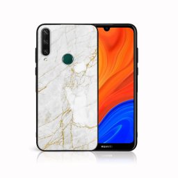 PROTEMIO MY ART Szilikon borítás Huawei Y6p WHITE STONE (011)