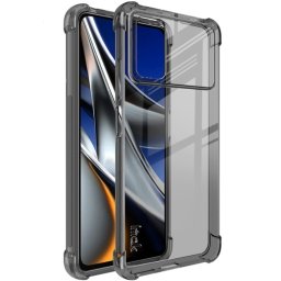IMAK Védő szilikon borítás + fólia Xiaomi Poco X4 Pro 5G fekete