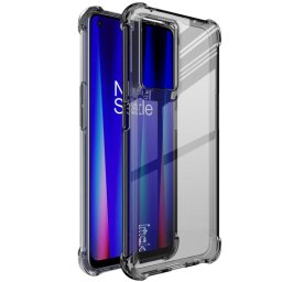 IMAK Védő szilikon borítás + fólia OnePlus Nord CE 2 5G fekete
