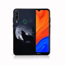 PROTEMIO MY ART Védőtok Huawei Y6p WOLF (044)