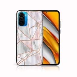 PROTEMIO MY ART szilikon borítás Xiaomi Poco F3 PINK MARBLE (143)