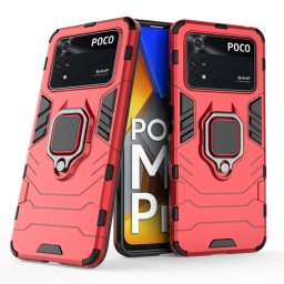 ERŐS védőburkolat Xiaomi Poco M4 Pro piros