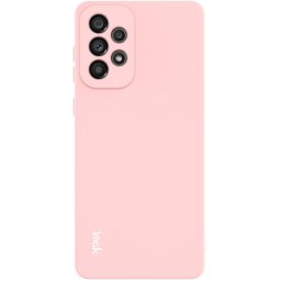 IMAK RUBBER Gumi borítás Samsung Galaxy A73 5G rózsaszín