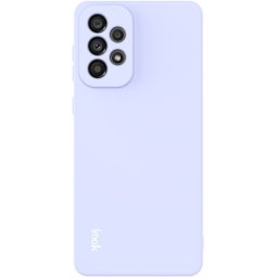 IMAK RUBBER Gumi borítás Samsung Galaxy A73 5G világoskék