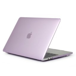 CRYSTAL Műanyag borítás MacBook Airhez 13" A1932 / A2179 / A2337 lila