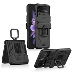 GKK CAMSHIELD Védőburkolat Samsung Galaxy Z Flip 3 5G fekete
