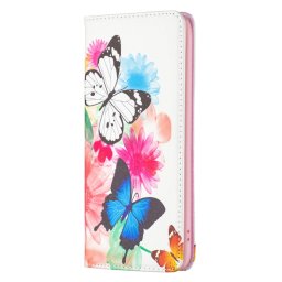 ART Wallet tok Xiaomi Poco M4 Pro 5G / Redmi Note 11S 5G BUTTERFLIES