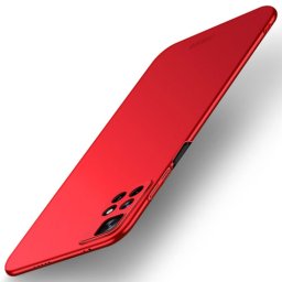 MOFI Ultra-vékony burkolat Xiaomi Poco M4 Pro 5G / Redmi Note 11S 5G piros