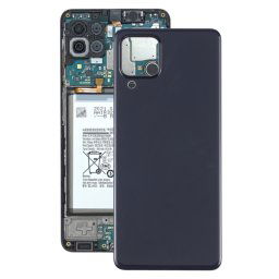 Hátlap (akkumulátor fedél) Samsung Galaxy A22 fekete