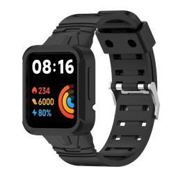 GLACIER Védőtok szíjjal Xiaomi Redmi Watch 2 Lite fekete