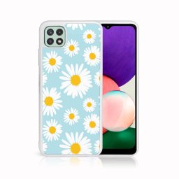 PROTEMIO MY ART szilikon borítás Samsung Galaxy A22 5G CAMOMILE (124)