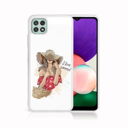 PROTEMIO MY ART szilikon borítás Samsung Galaxy A22 5G SUMMER (129)