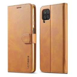 IMEEKE Wallet tok Samsung Galaxy M53 5G világosbarna