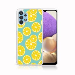 PROTEMIO MY ART szilikon borítás Samsung Galaxy A32 5G / M32 5G LEMON (121)
