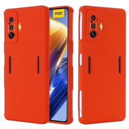 RUBBER Védőburkolat Xiaomi Poco F4 GT piros