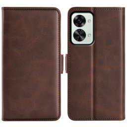 SIDE Wallet tok OnePlus Nord 2T 5G sötétbarna