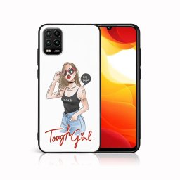PROTEMIO MY ART szilikon borítás Xiaomi Mi 10 Lite TOUGH GIRL (131)