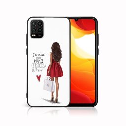 PROTEMIO MY ART szilikon borítás Xiaomi Mi 10 Lite RED DRESS (137)