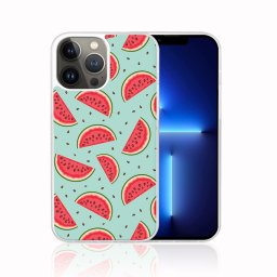 PROTEMIO MY ART szilikon tok Apple iPhone 13 Pro Max WATERMELON (120)