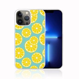 PROTEMIO MY ART szilikon tok Apple iPhone 13 Pro LEMON (121)