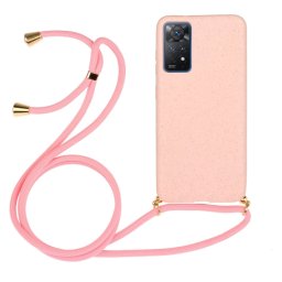 ROPE Huzat vezetékkel Xiaomi Redmi Note 11 Pro / 11 Pro 5G rózsaszín