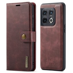 DG.MING Wallet tok 2in1 OnePlus 10 Pro 5G piros