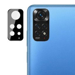 IMAK FULL COVER üveg Xiaomi Redmi Note 11 fényképezőgéphez fekete