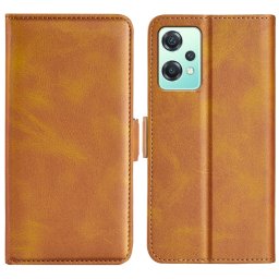 SIDE Wallet tok OnePlus Nord CE 2 Lite 5G világosbarna