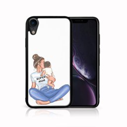 PROTEMIO MY ART védőtok Apple iPhone XR SUPERMOM (112)