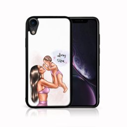 PROTEMIO MY ART Védőtok Apple iPhone XR LOVING MOM (115)