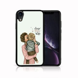 PROTEMIO MY ART Védőtok Apple iPhone XR MOM LIFE (118)