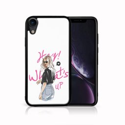 PROTEMIO MY ART védőtok Apple iPhone XR WHATSUP (132) készülékhez