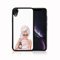 PROTEMIO MY ART Védőtok Apple iPhone XR CHAMPAGNE (134) készülékhez