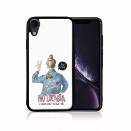 PROTEMIO MY ART Védőtok Apple iPhone XR NO DRAMA (138)