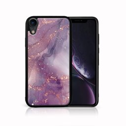 PROTEMIO MY ART Védőtok Apple iPhone XR PURPLE (148) készülékhez