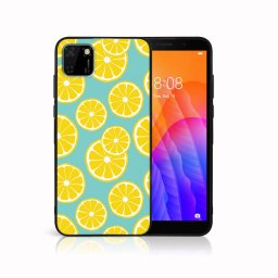PROTEMIO MY ART Védőtok Huawei Y5p -LEMON (121)