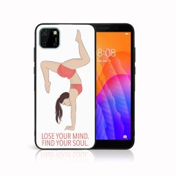 PROTEMIO MY ART Védőtok Huawei Y5p készülékhez - YOGA (125)