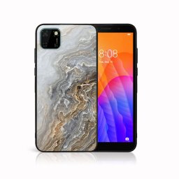 PROTEMIO MY ART Védőtok Huawei Y5p-hez - BÉZS (151)