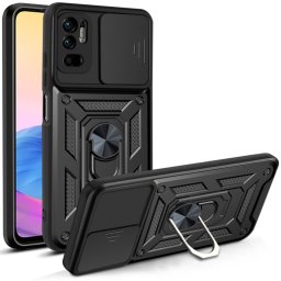 RING tok tartóval Xiaomi Redmi Note 10 5G fekete