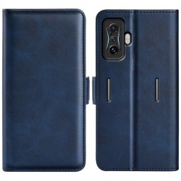 SIDE Wallet tok Xiaomi Poco F4 GT kék készülékhez