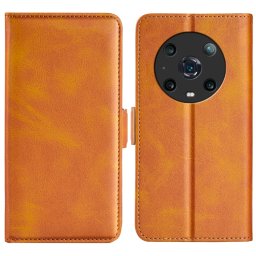 SIDE Wallet tok Honor Magic4 Pro 5G -hez világosbarna
