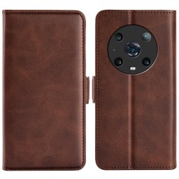SIDE Wallet tok Honor Magic4 Pro 5G készülékhez sötétbarna