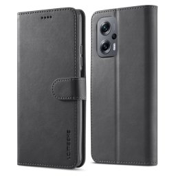 IMEEKE Wallet tok Xiaomi Poco X4 GT fekete