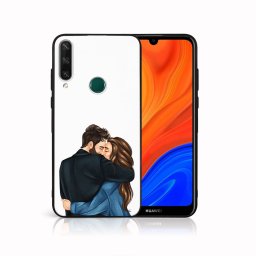 PROTEMIO MY ART Védőtok Huawei Y6p-hez - COUPLE (117)