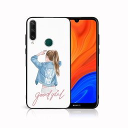 PROTEMIO MY ART Védőtok Huawei Y6p készülékhez - GOOD GIRL (130)