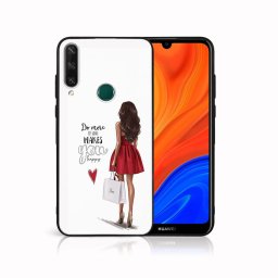 PROTEMIO MY ART Védőtok Huawei Y6p készülékhez - RED DRESS (137)